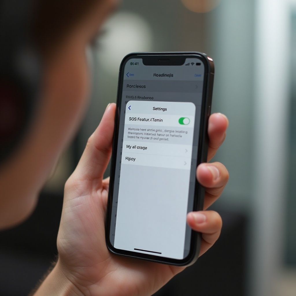 jak wyłączyć SOS na iPhone 16