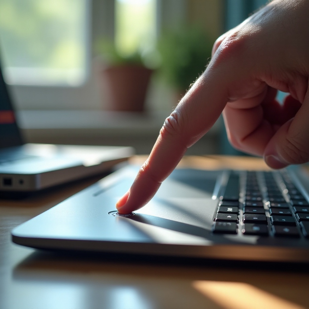 tvrdý restart Dell notebooku
