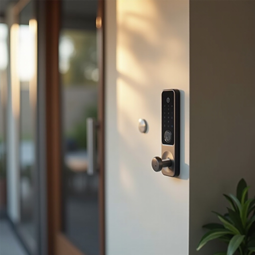 Maksymalizowanie bezpieczeństwa domu za pomocą zamków aktywowanych głosem z wbudowanymi kamerami.