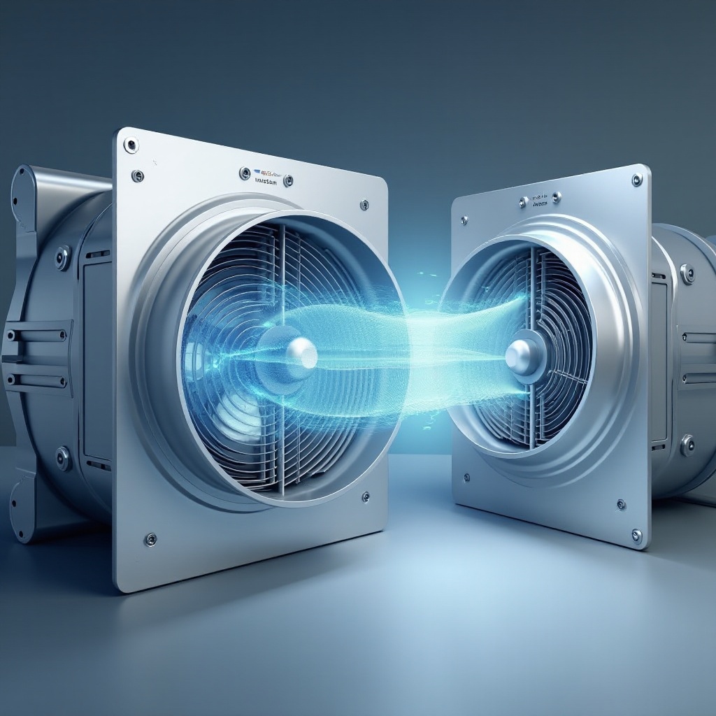 Reverzní ventilátory: Nasávání nebo výfuk? Komplexní průvodce