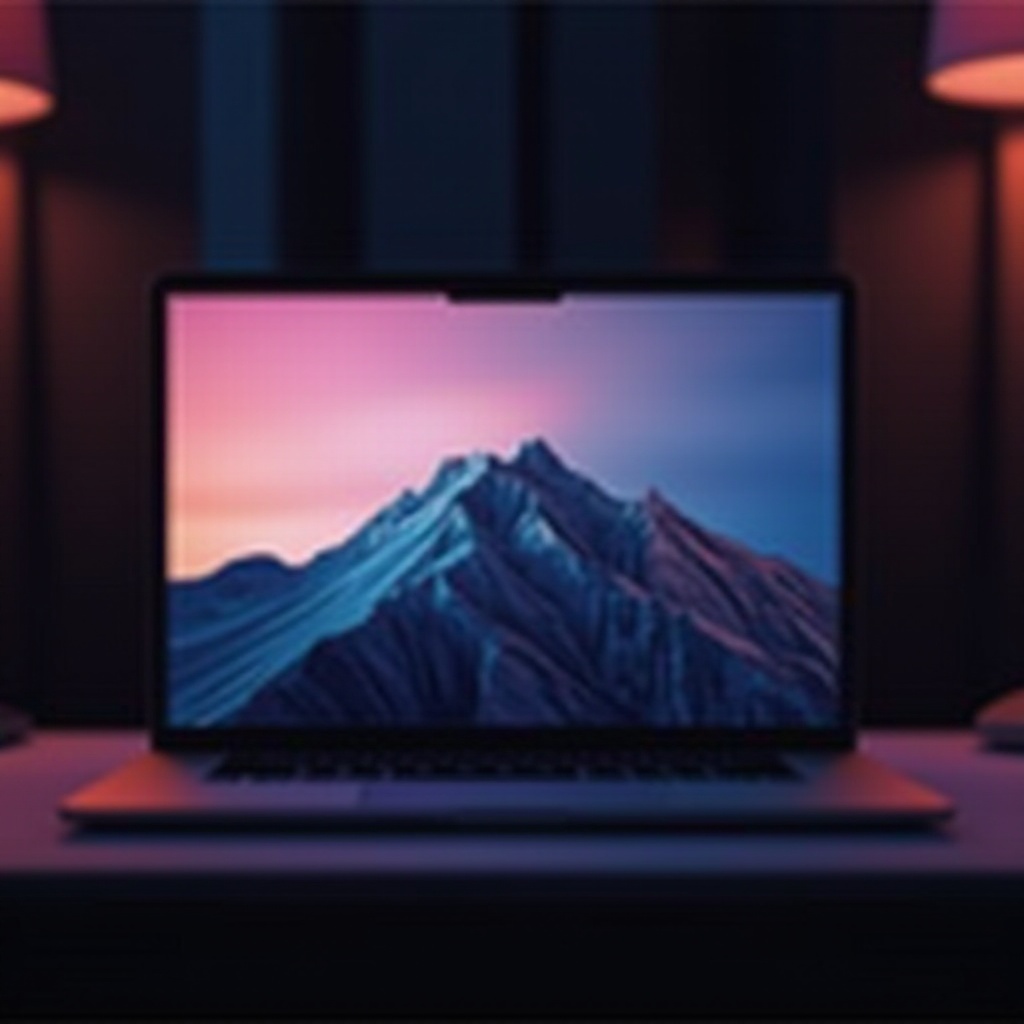 jak wyśrodkować ekran laptopa