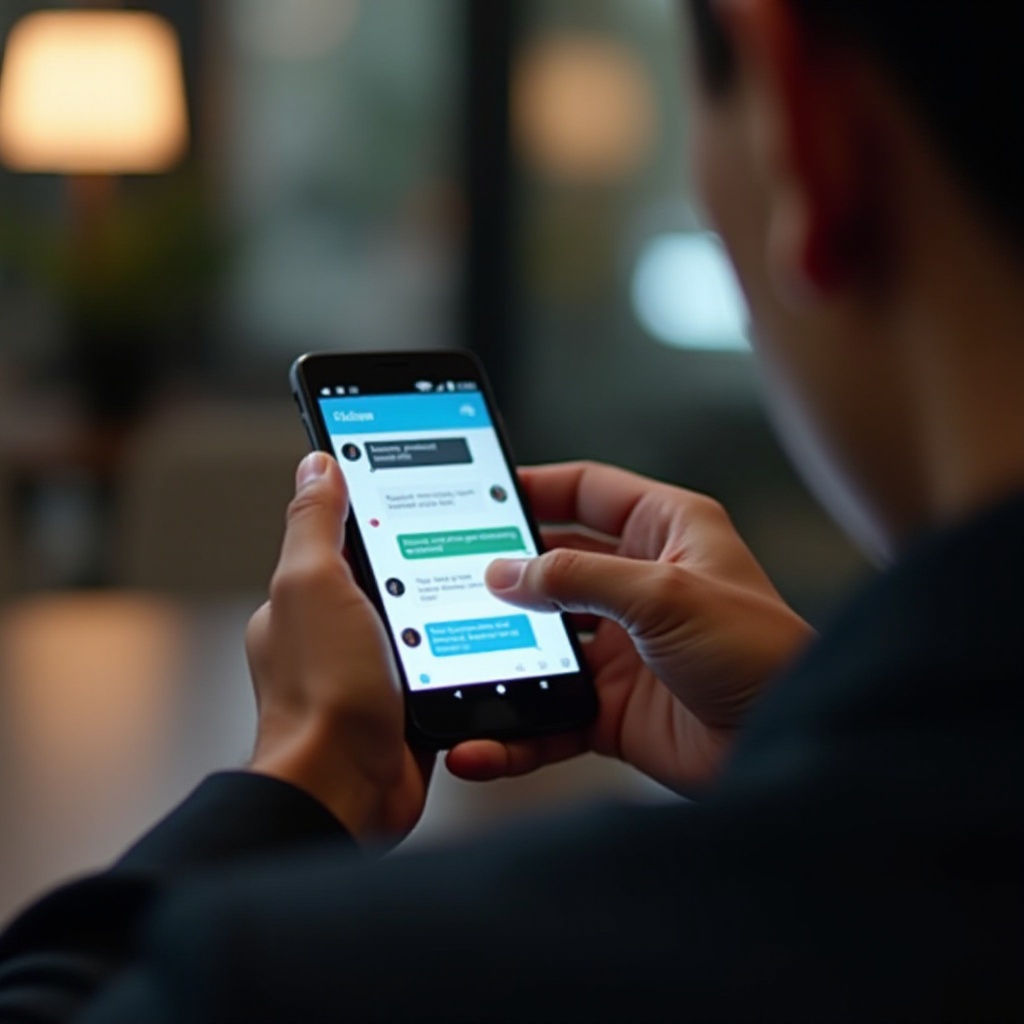 Kako napustiti grupne četove na Androidu