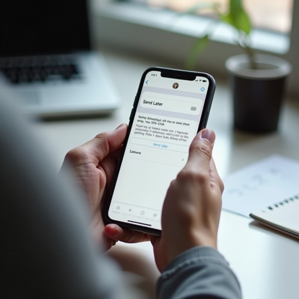 Где находится кнопка «Отправить позже» на iPhone? (Руководство по планированию отправки писем и сообщений в 2024 году)
