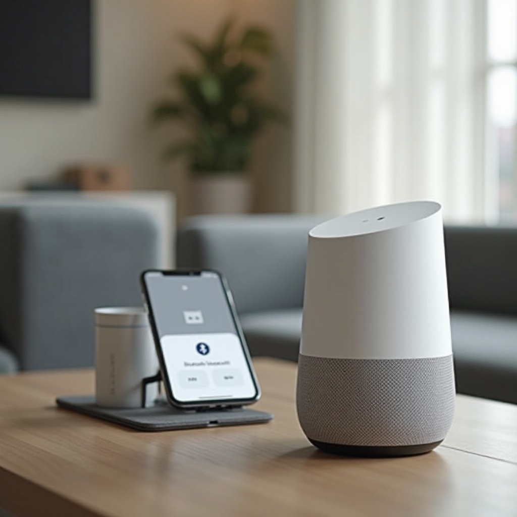 jak połączyć Google Home z Bluetooth