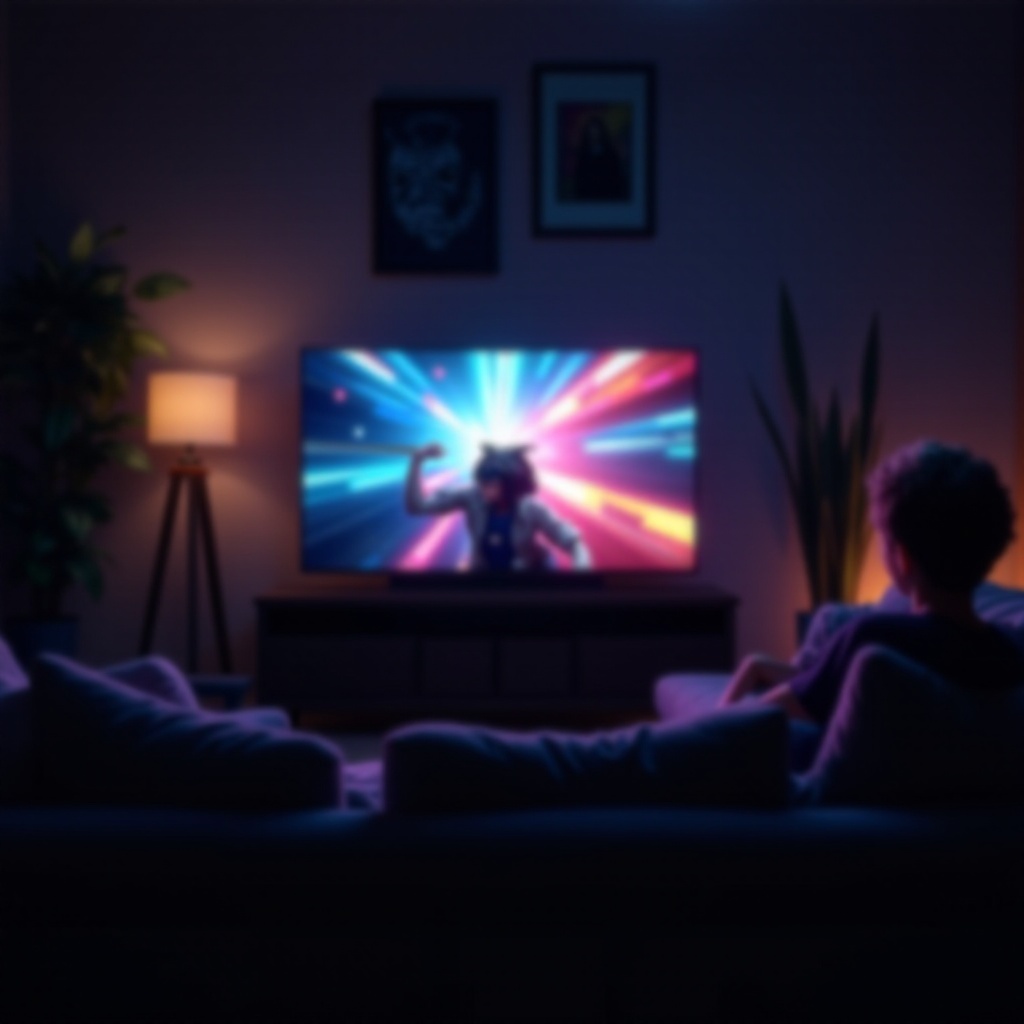 idealne ustawienia telewizora do gier