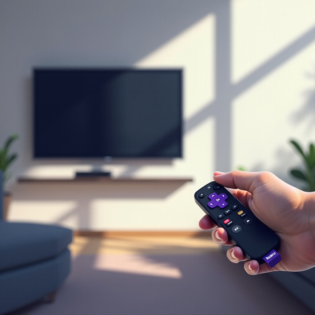 Kako očistiti keš memoriju na Roku TV-u pomoću daljinskog upravljača.