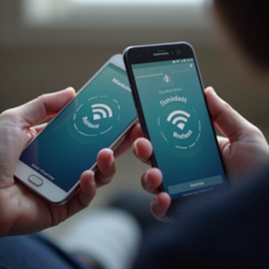 jak sdílet wifi z telefonu na telefon