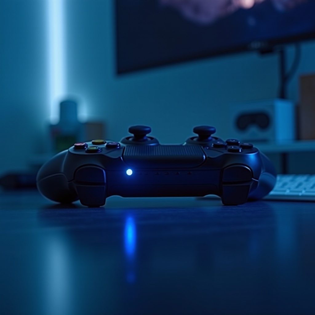 ovladač ps5 bliká modře a pak se vypne