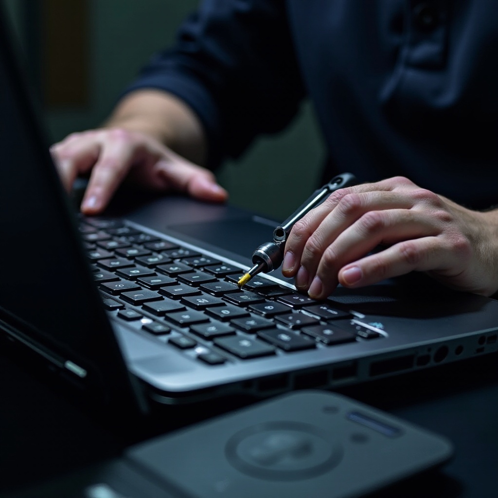 klávesnice notebooku alienware nefunguje