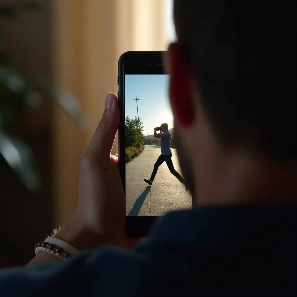 nastavení expozice fotoaparátu na Androidu