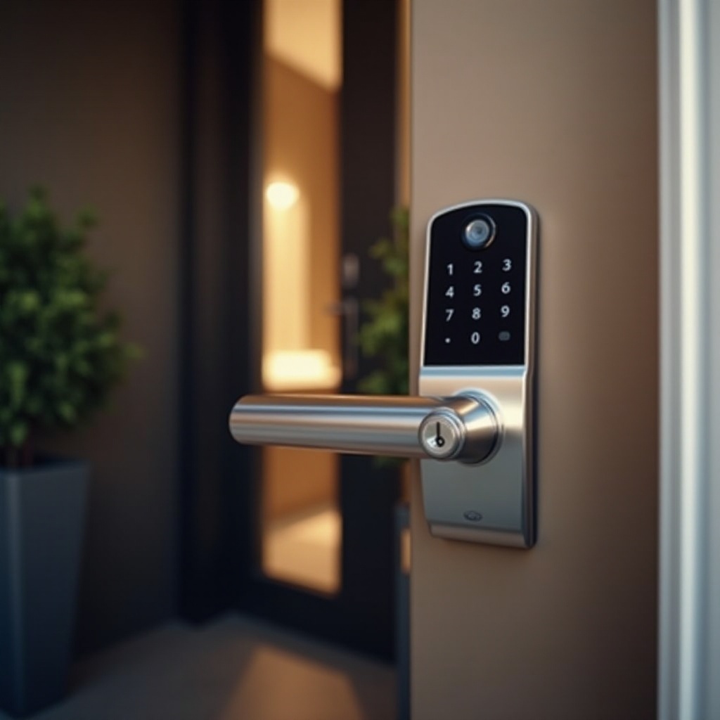 Максимальное усиление домашней безопасности с голосовыми замками, оснащёнными встроенными камерами.