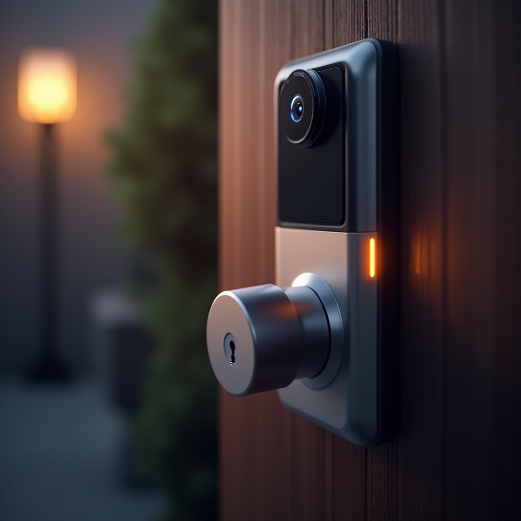 закључавање активирано гласом са камером